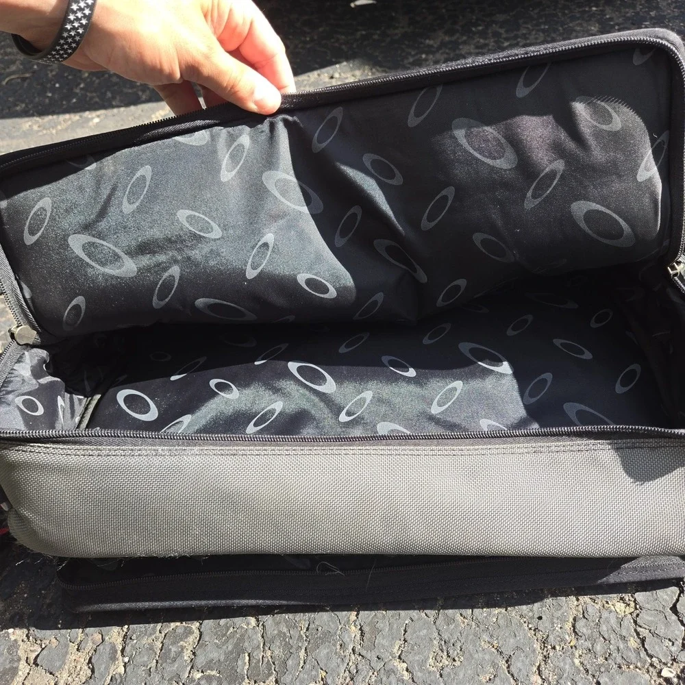 Vintage Oakley AP SI Tactical Field Gear Messenger Laptop Bag Black Rare